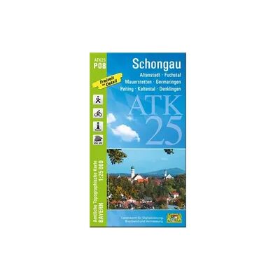 Landesamt für Digitalisierung, Breitband und Vermessung, Bayern ATK25-P08 Schongau (Amtliche Topographische Karte 1:25000) Landesamt für Digitalisierung, Breitband und Vermessung, Bayern ATK25-P08 Schongau (Amtliche Topographische Karte 1:25000)