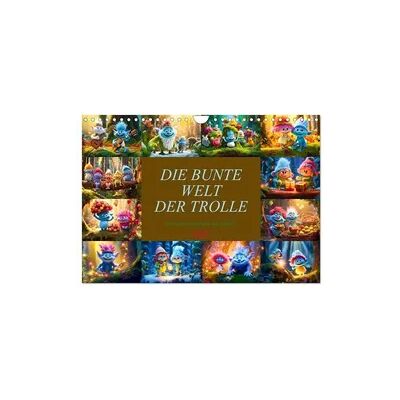 Die bunte Welt der Trolle (Wandkalender 2026 DIN A4 quer), CALVENDO Monatskalender Die bunte Welt der Trolle (Wandkalender 2026 DIN A4 quer), CALVENDO Monatskalender