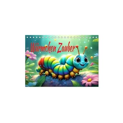 Würmchen Zauber (Tischkalender 2026 DIN A5 quer), CALVENDO Monatskalender Würmchen Zauber (Tischkalender 2026 DIN A5 quer), CALVENDO Monatskalender