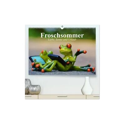Calvendo Froschsommer. Liebe, Sonne und Urlaub (hochwertiger Premium Wandkalender 2026 DIN A2 quer), Kunstdruck in Hochglanz Calvendo Froschsommer. Liebe, Sonne und Urlaub (hochwertiger Premium Wandkalender 2026 DIN A2 quer), Kunstdruck in Hochglanz