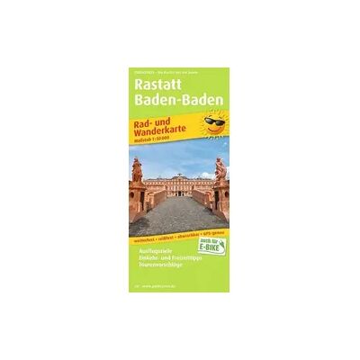 KOMPASS Freytag & Berndt Publicpress Rad- und Wanderkarte Rastatt, Baden-Baden 1:50.000 KOMPASS Freytag & Berndt Publicpress Rad- und Wanderkarte Rastatt, Baden-Baden 1:50.000