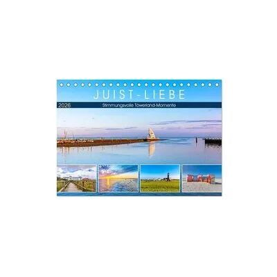 JUIST-LIEBE (Tischkalender 2026 DIN A5 quer), CALVENDO Monatskalender JUIST-LIEBE (Tischkalender 2026 DIN A5 quer), CALVENDO Monatskalender