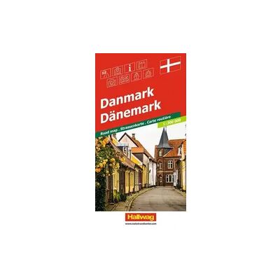 Hallwag Strassenkarte Dänemark 1:300.000 Hallwag Strassenkarte Dänemark 1:300.000