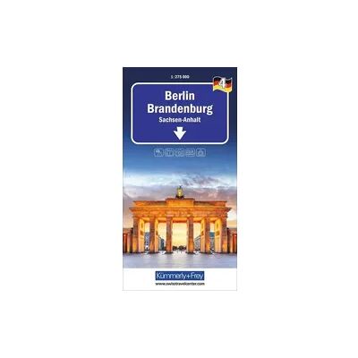 Kümmerly+Frey Regional-Strassenkarte 4 Berlin Brandenburg 1:275.000 Kümmerly+Frey Regional-Strassenkarte 4 Berlin Brandenburg 1:275.000