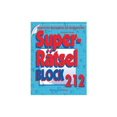 Bassermann Superrätselblock 212 (5 Exemplare à 4,99 €) Bassermann Superrätselblock 212 (5 Exemplare à 4,99 €)