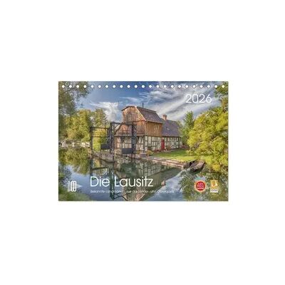 Die Lausitz - Landmarken der Nieder- und Oberlausitz (Tischkalender 2026 DIN A5 quer), CALVENDO Monatskalender Die Lausitz - Landmarken der Nieder- und Oberlausitz (Tischkalender 2026 DIN A5 quer), CALVENDO Monatskalender
