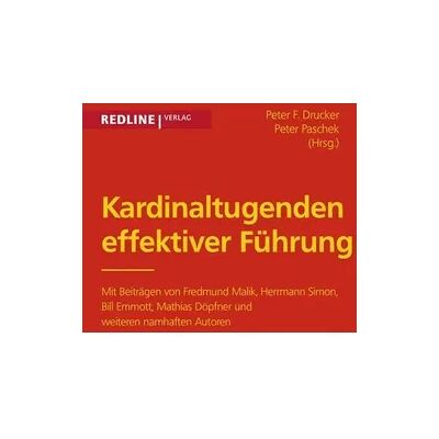 Redline Kardinaltugenden effektiver Führung Redline Kardinaltugenden effektiver Führung