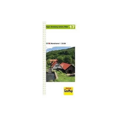 GeoMap Hagen, Gevelsberg, Iserlohn, Witten Blatt 17, topographische Wanderkarte NRW GeoMap Hagen, Gevelsberg, Iserlohn, Witten Blatt 17, topographische Wanderkarte NRW