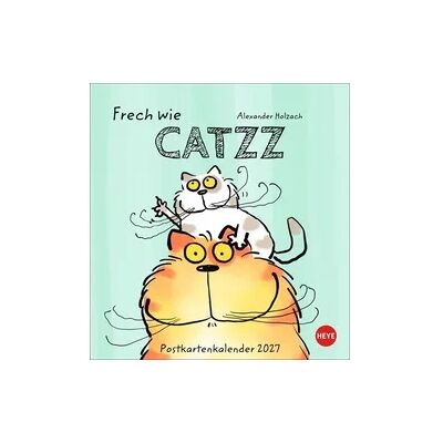 Heye Catzz Postkartenkalender 2027 Heye Catzz Postkartenkalender 2027