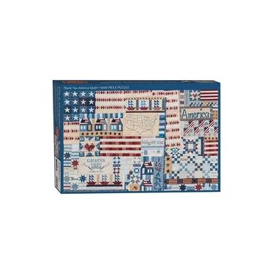 C&T Publishing Thank You America Quilt Jigsaw Puzzle for Adults by Masako Wakayama C&T Publishing Thank You America Quilt Jigsaw Puzzle for Adults by Masako Wakayama