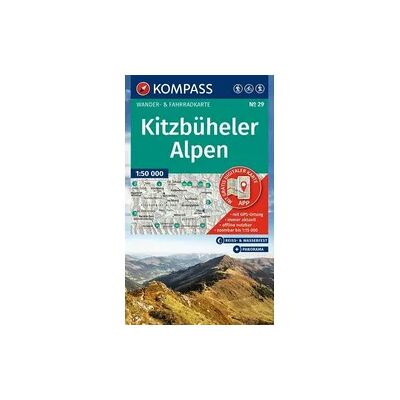 Mairdumont KOMPASS Wanderkarte 29 Kitzbüheler Alpen 1:50.000 Mairdumont KOMPASS Wanderkarte 29 Kitzbüheler Alpen 1:50.000