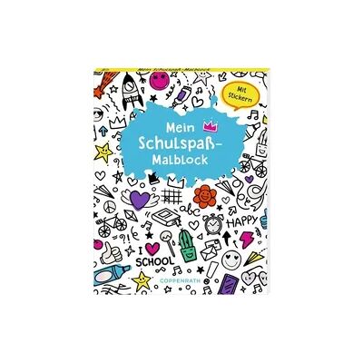 Coppenrath Verlag Malblock – Mein Schulspaß-Malblock Coppenrath Verlag Malblock – Mein Schulspaß-Malblock