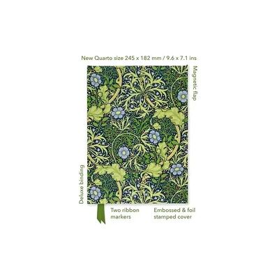 Browntrout Premium Notizbuch Quartformat: William Morris, Meeresalgen Tapetendesign Browntrout Premium Notizbuch Quartformat: William Morris, Meeresalgen Tapetendesign
