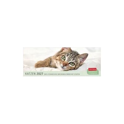 Harenberg Katzen Premium-Tischplaner 2027 - Der literarische Wochenkalender mit Zitaten Harenberg Katzen Premium-Tischplaner 2027 - Der literarische Wochenkalender mit Zitaten