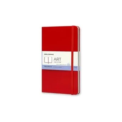 Moleskine Skizzenbuch, L/A5, 165g-Papier, Hard Cover, Rot Moleskine Skizzenbuch, L/A5, 165g-Papier, Hard Cover, Rot