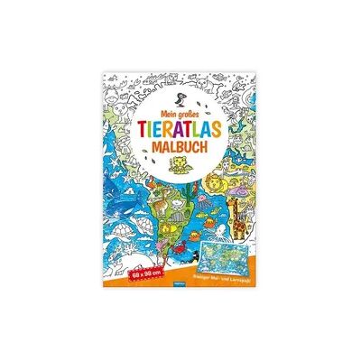 Trötsch Verlag Trötsch Malbuch Mein großes Tieratlas Malbuch Trötsch Verlag Trötsch Malbuch Mein großes Tieratlas Malbuch
