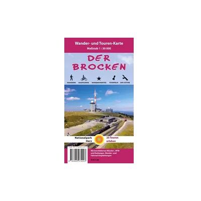 Schmidt-Buch-Vlg Der Brocken 1 : 30 000 Schmidt-Buch-Vlg Der Brocken 1 : 30 000