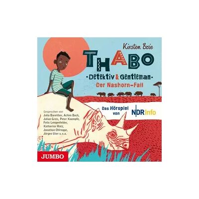 JUMBO Spiele Thabo. Detektiv & Gentleman. Der Nashorn Fall. Das Hörspiel JUMBO Spiele Thabo. Detektiv & Gentleman. Der Nashorn Fall. Das Hörspiel