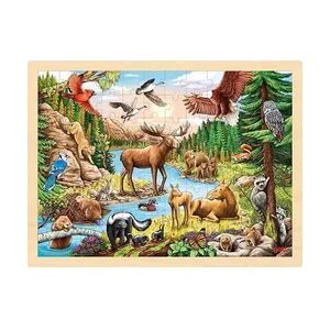 GoKi Einlegepuzzle Nordamerikanische Wildnis GoKi Einlegepuzzle Nordamerikanische Wildnis