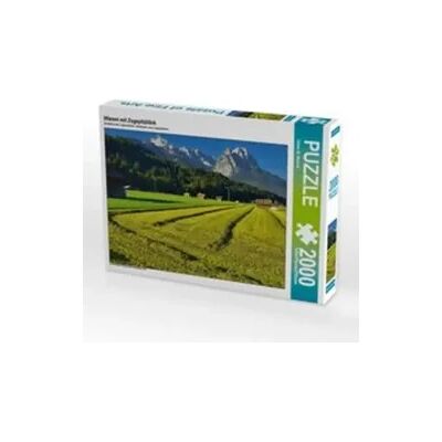 CALVENDO Puzzle Wiesen mit Zugspitzblick 2000 Teile Lege-Größe 90 x 67 cm Foto-Puzzle Bild von Dieter-M. Wilczek CALVENDO Puzzle Wiesen mit Zugspitzblick 2000 Teile Lege-Größe 90 x 67 cm Foto-Puzzle Bild von Dieter-M. Wilczek