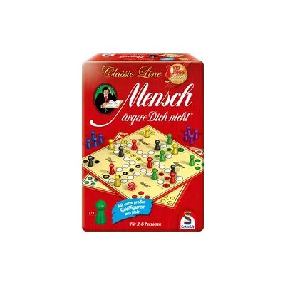 Schmidt Spiele Classic Line, Mensch ärgere Dich nicht® in Metalldose Schmidt Spiele Classic Line, Mensch ärgere Dich nicht® in Metalldose
