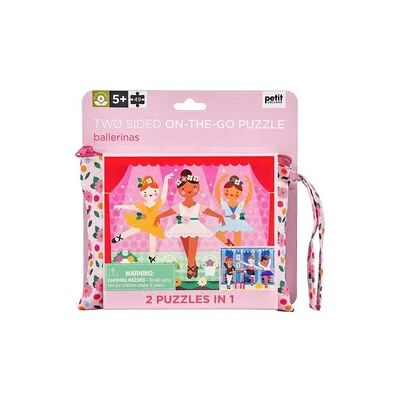 Petitcollage Ballerina Two-Sided On-The-Go Puzzle Petitcollage Ballerina Two-Sided On-The-Go Puzzle