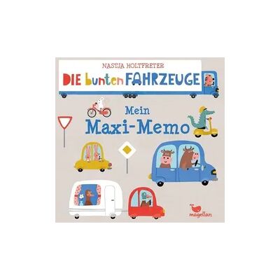 Magellan Verlag Buch - Die bunten Fahrzeuge: Mein Maxi-Memo - Memory Game Magellan Verlag Buch - Die bunten Fahrzeuge: Mein Maxi-Memo - Memory Game