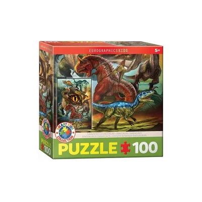 Eurographics Fleischfressende Dinosaurier Puzzle 100 Teile Eurographics Fleischfressende Dinosaurier Puzzle 100 Teile