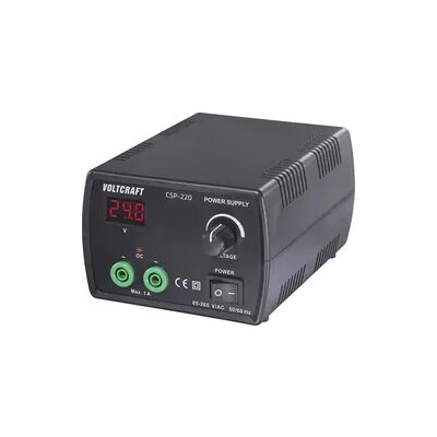 VOLTCRAFT CSP-220 Labornetzgerät, einstellbar Wechselspannung 0 - 24 V/AC 1 A (max.) 24 W Anzahl Ausgänge 1 x VOLTCRAFT CSP-220 Labornetzgerät, einstellbar Wechselspannung 0 - 24 V/AC 1 A (max.) 24 W Anzahl Ausgänge 1 x