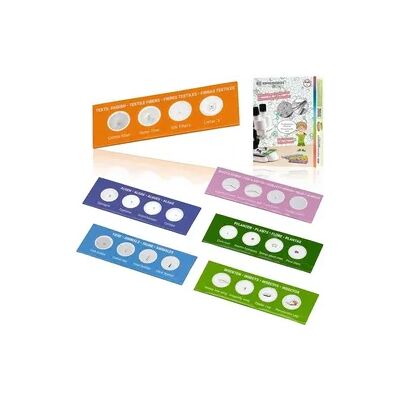 Bresser Junior 8859460 - Mikroskop-Starter-Set, 24 Dauerpräparate auf 6 Objektträgern zu verschiedenen Themen Bresser Junior 8859460 - Mikroskop-Starter-Set, 24 Dauerpräparate auf 6 Objektträgern zu verschiedenen Themen