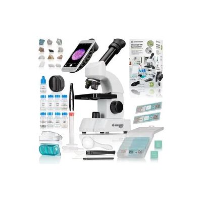 Bresser Junior 9619761 - Mikroskop 40x-640x mit smartem Experimentier-Set, mit QR-Code für Zusatzinfos Bresser Junior 9619761 - Mikroskop 40x-640x mit smartem Experimentier-Set, mit QR-Code für Zusatzinfos