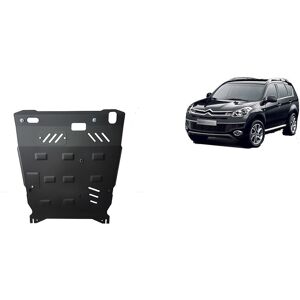 Steel Sump Guard Steel skid plate for Citroen C - Crosser - (2007-2012)