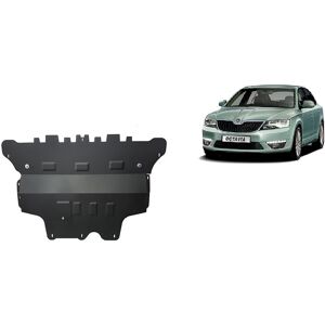 Steel skid plate for the protection of the engine and the gearbox for Skoda Octavia 3 - manual gearbox - (2013-2019)