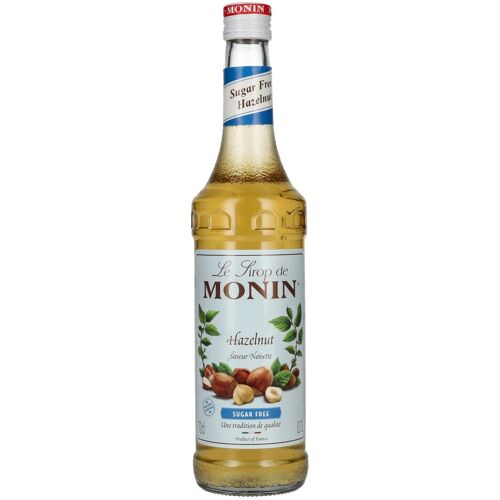 Le Sirop de Monin HASELNUSS ZUCKERFREI 0,7l