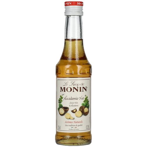 Le Sirop de Monin MACADAMIA NUSS 0,25l