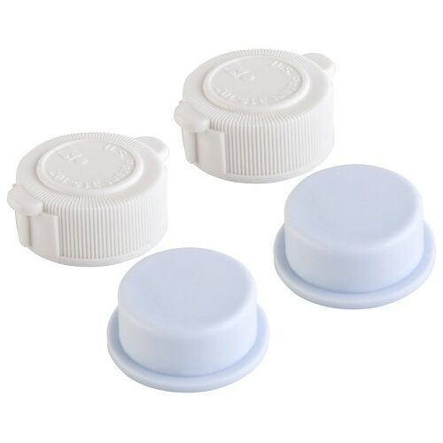 Intex Ventil Verschluss Set 2x Deckel 10043 + 2x Stöpsel 10044