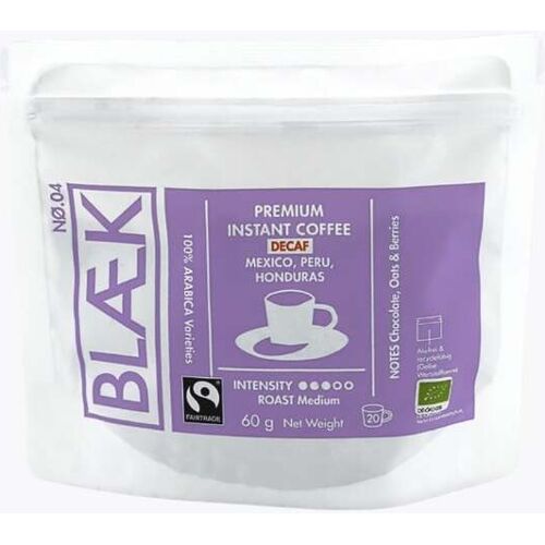 Blaek BLÆK Organic Instant Coffee No. 4 Decaf Bio 60g