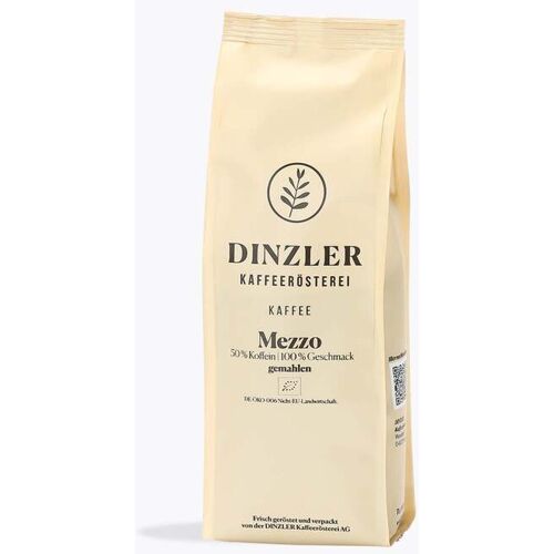 Dinzler Kaffee Mezzo koffeinreduziert Bio 250g