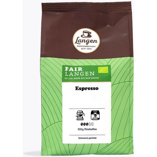 Langen Kaffee Langen fairLANGEN Espresso Bio 500g