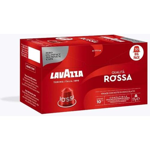 Lavazza Espresso Qualità Rossa 30 Kapseln Nespresso® kompatibel