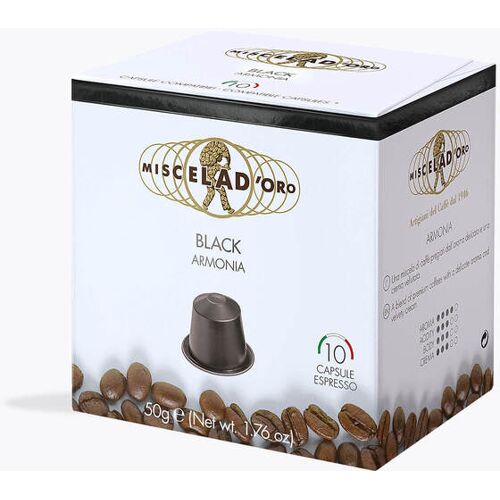 Miscela D'Oro Black 10 Kapseln Nespresso® kompatibel