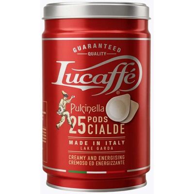 Lucaffé Pulcinella 25 E.S.E Pads - Kaffeepads Lucaffé Pulcinella 25 E.S.E Pads - Kaffeepads
