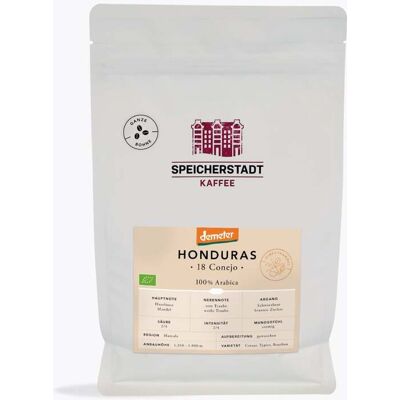 Speicherstadt Honduras 18 Conejo Bio Demeter Kaffee - Kaffee Speicherstadt Honduras 18 Conejo Bio Demeter Kaffee - Kaffee