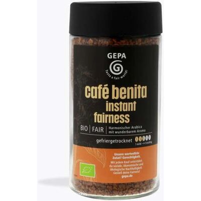 GEPA Bio Café Benita 100g Instant Kaffee GEPA Bio Café Benita 100g Instant Kaffee
