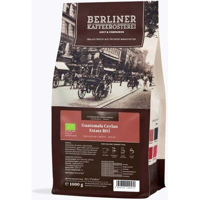 Berliner Kaffeerösterei Guatemala Finca Ceylan Bio 1kg - Kaffee Berliner Kaffeerösterei Guatemala Finca Ceylan Bio 1kg - Kaffee