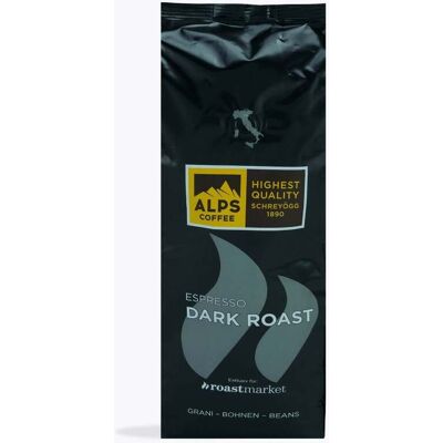 Alps Caffè Dunkle Röstung 1kg - Kaffee Alps Caffè Dunkle Röstung 1kg - Kaffee