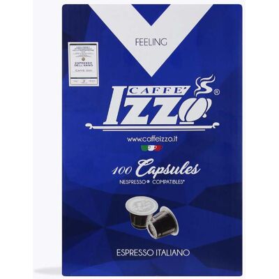 Izzo Arabians 100 Kapseln - Nespresso kompatibel Kaffee Izzo Arabians 100 Kapseln - Nespresso kompatibel Kaffee
