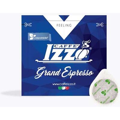 Izzo Grand Espresso 50 E.S.E. Pads - Kaffeeart Izzo Grand Espresso 50 E.S.E. Pads - Kaffeeart