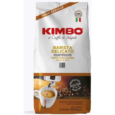 Kimbo Barista Delicato Kaffeebohnen - 1kg - Mittleres Röstgrad - Arabica & Robusta Kimbo Barista Delicato Kaffeebohnen - 1kg - Mittleres Röstgrad - Arabica & Robusta