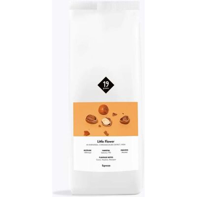19grams Little Flower Espresso - Ganze Bohnen - 1kg - Intensität 5/6 19grams Little Flower Espresso - Ganze Bohnen - 1kg - Intensität 5/6